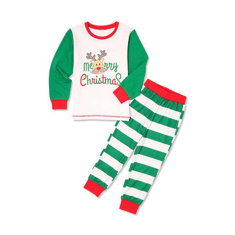 Matching Christmas Pajamas Family Set - Moustache Deer