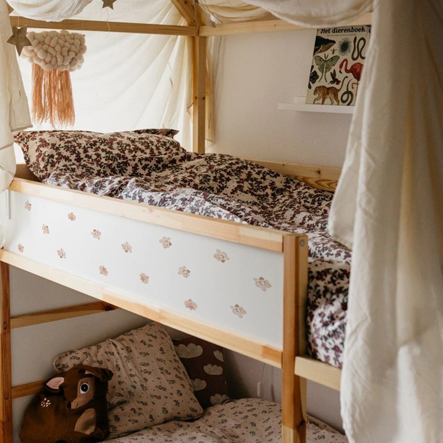 Botanical Wall Decals Flowers