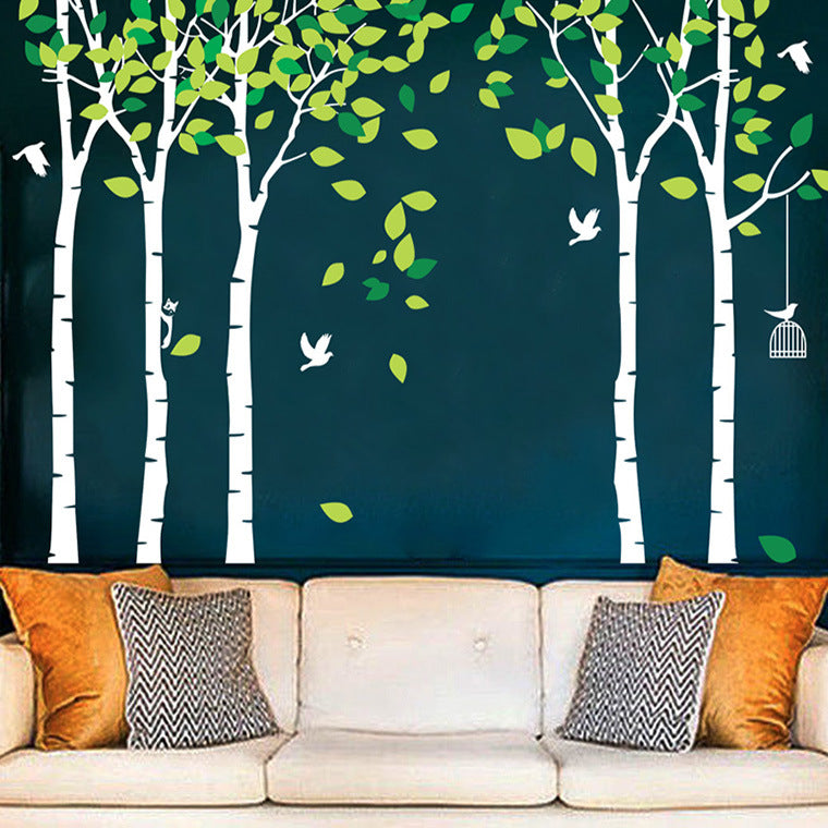 Wall Decals Birds Forest