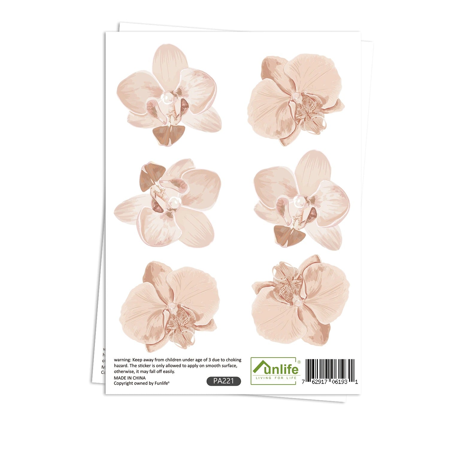 Botanical Wall Decals Flowers