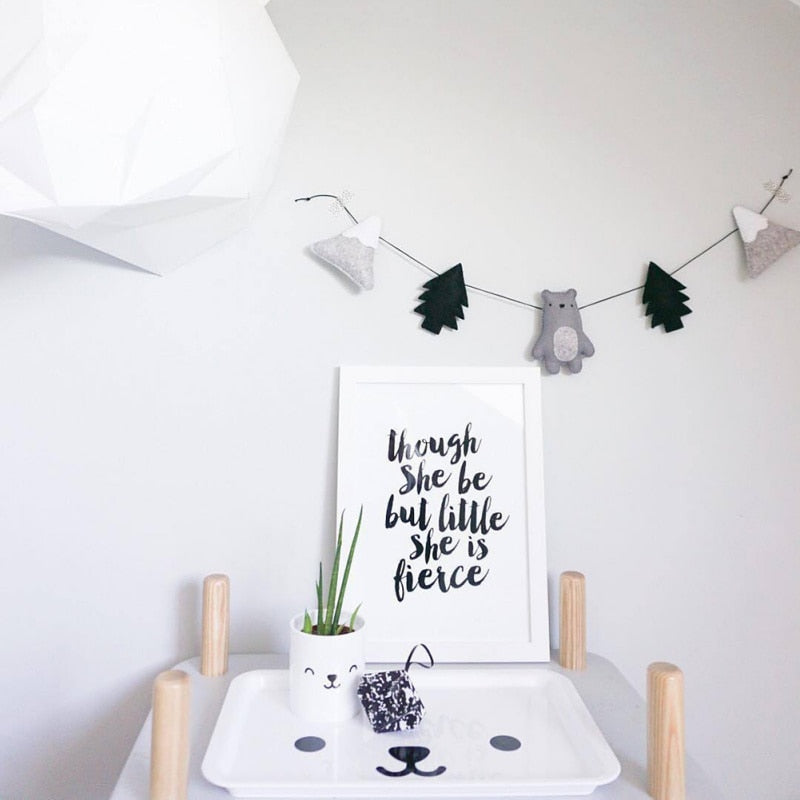 Clouds And Mountains Nursery Hanging