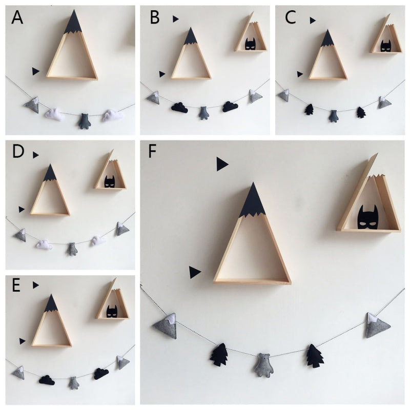 Clouds And Mountains Nursery Hanging
