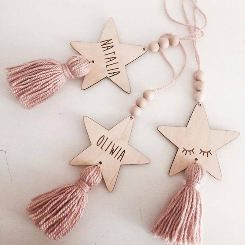 Cute Star Nursery Hanging - Customizable