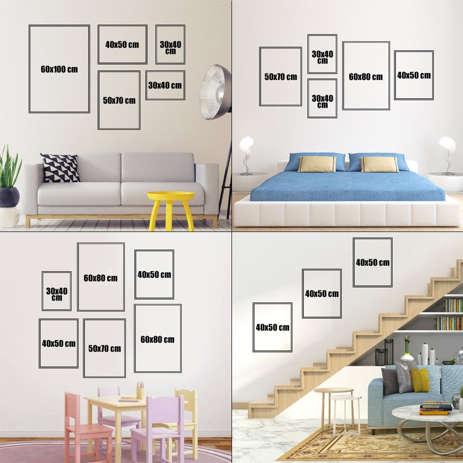 Oh Baby Balloons Nursery Canvas Posters