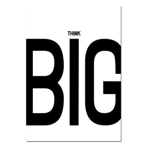 Be Brave Batman Nursery Canvas Posters