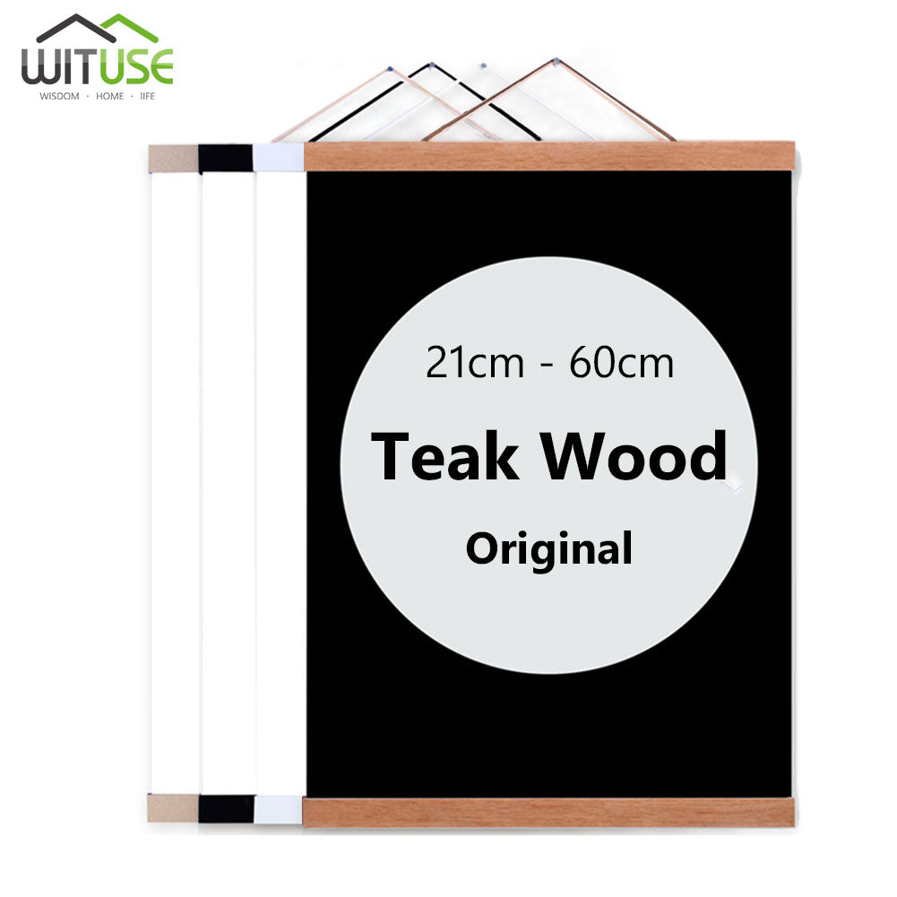 Wooden Poster Hanger Frame