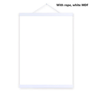 Wooden Poster Hanger Frame