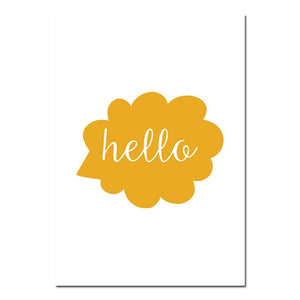 Super Hero Nursery Canvas Posters