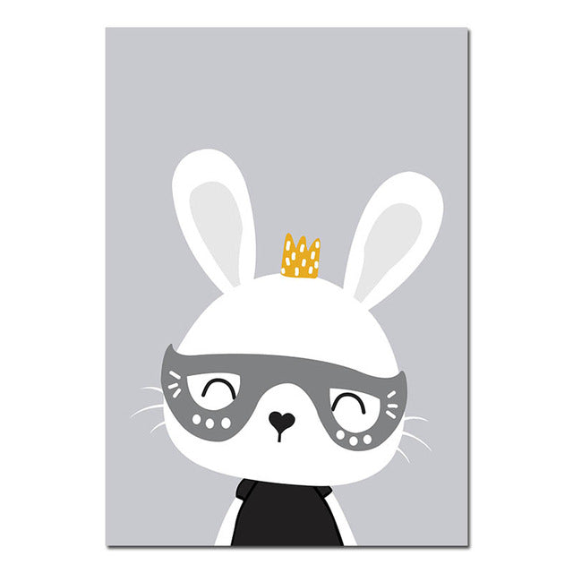 Super Hero Nursery Canvas Posters