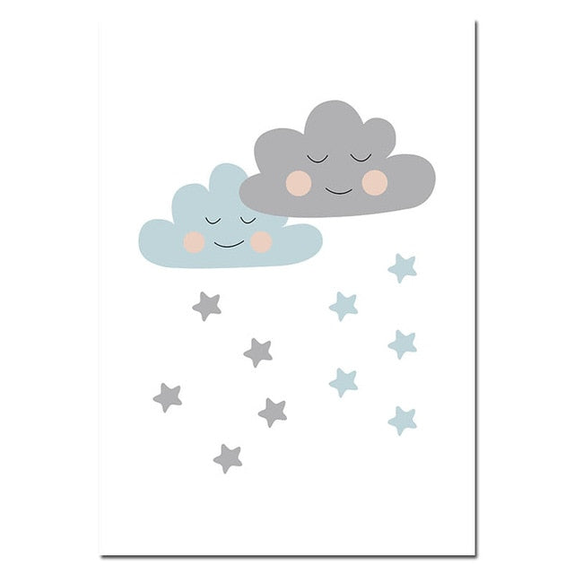 Sweet Dreams Nursery Canvas Posters