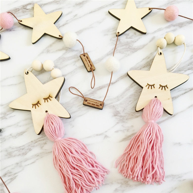 Cute Star Nursery Hanging - Customizable