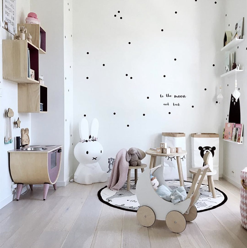 Polka Dots Pattern Vinyl Wall Stickers