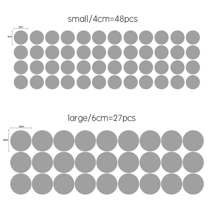 Polka Dots Pattern Vinyl Wall Stickers