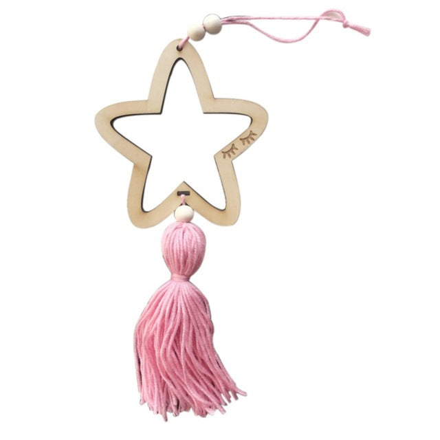 Wooden Star Nursery Hanging