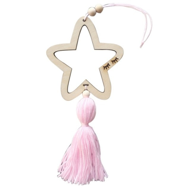 Wooden Star Nursery Hanging