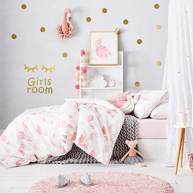 Eyelash Girl / Boys Nursery Wall Stickers