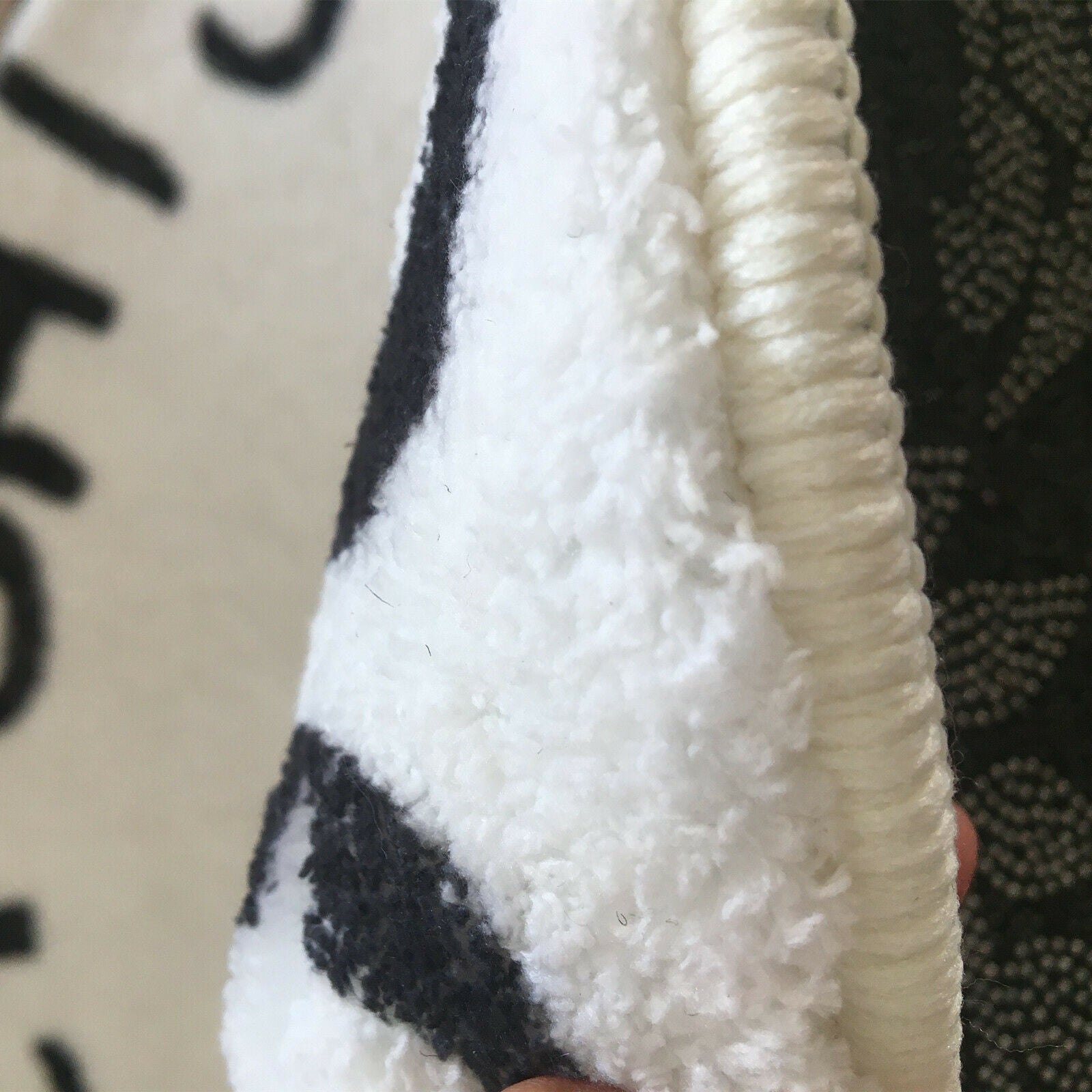 Round Rug Circle ABC Alphabet