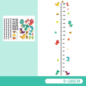 Height Chart Wall Decal Cartoon Style