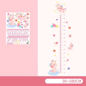 Height Chart Wall Decal Cartoon Style