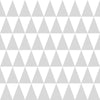 Non-woven wallpaper with gray and white triangles 128842, Little Bandits, Esta