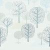 Children's mural non-woven wallpaper 399117, Forest Trees, 279 x 280 cm, Mini Me, Eijffinger