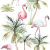 Non-woven wallpaper, pink flamingos 158844, Regatta Crew, Esta Home