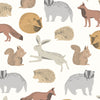 Children's non-woven wallpaper Forest animals, 399050, Mini Me, Eijffinger