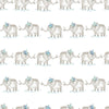 Paper children's wallpaper with elephants 3351-2, Oh lala, ICH Wallcoverings