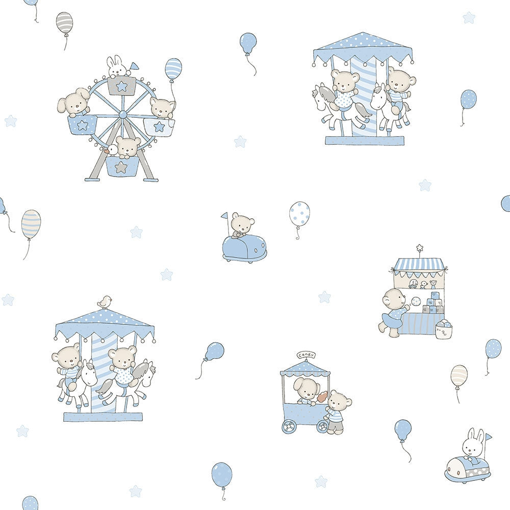 Kid's paper wallpaper 220-1, Lullaby, ICH Wallcoverings