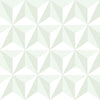 Green-white non-woven wallpaper 3D star pattern 138913, Little Bandits, Esta