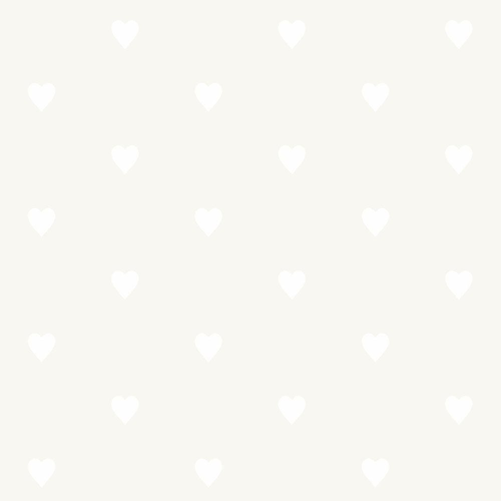 Metallic children's non-woven wallpaper with hearts 347704, Precious, Origin