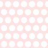 Pink non-woven wallpaper with white polka dots 128859, Little Bandits, Esta