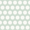 Non-woven green wallpaper with white polka dots 128711, Little Bandits, Esta