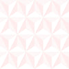 Pink and white non-woven wallpaper 3D star pattern 138911, Little Bandits, Esta