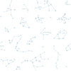 White and blue paper wallpaper Constellations 3362-1, Oh lala, ICH Wallcoverings