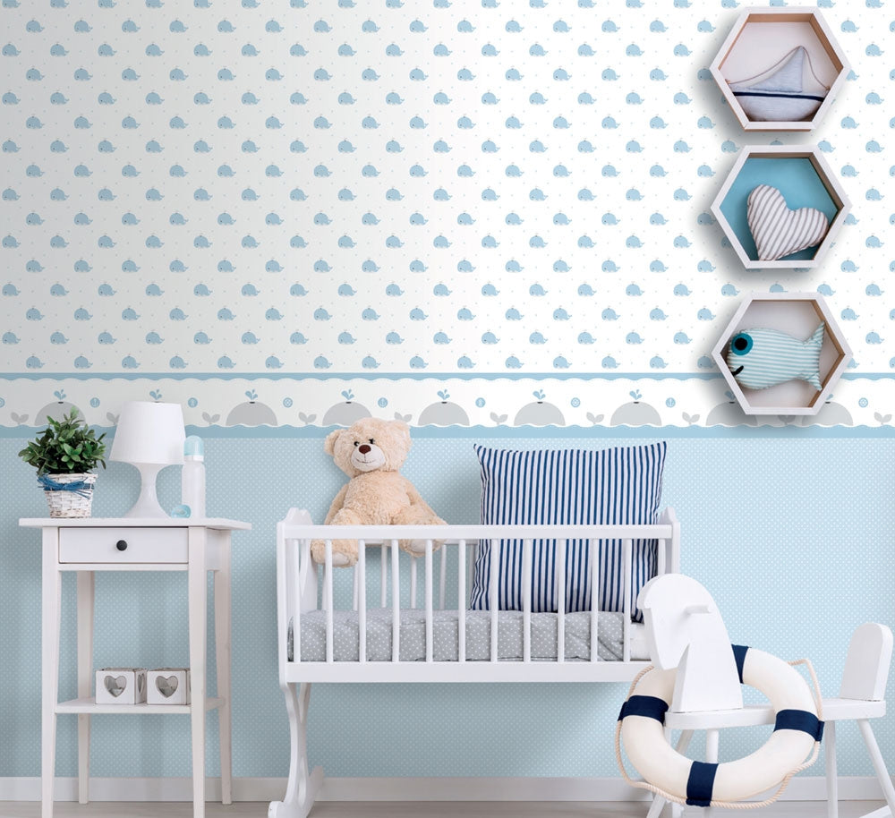 Children's paper wallpaper 223-2, Lullaby, ICH Wallcoverings