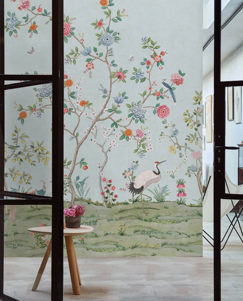 Non-woven floral mural 309133, 279x280cm, Wallpower Favorites, Eijffinger