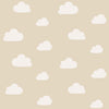 Beige non-woven wallpaper, clouds, 139559, To the Moon and Back, Esta Home