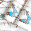 Load image into Gallery viewer, Butterflies in Forest Peel And Stick Wallpaper