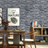Load image into Gallery viewer, Grey Stone Wall Peel And Stick Wallpaper