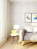 Load image into Gallery viewer, White/Grey Brick Wall Self-Adhesive Wallpaper