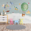 Load image into Gallery viewer, Cartoon Helicopter And Balloon Wallpaper Mural