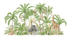 Rainforest Plants and Animals Wallpaper Mural