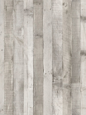 Retro Faux Wood Grain Peel and Stick Wallpaper