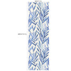 Load image into Gallery viewer, Watercolor Blue Leaves Peel And Stick Wallpaper