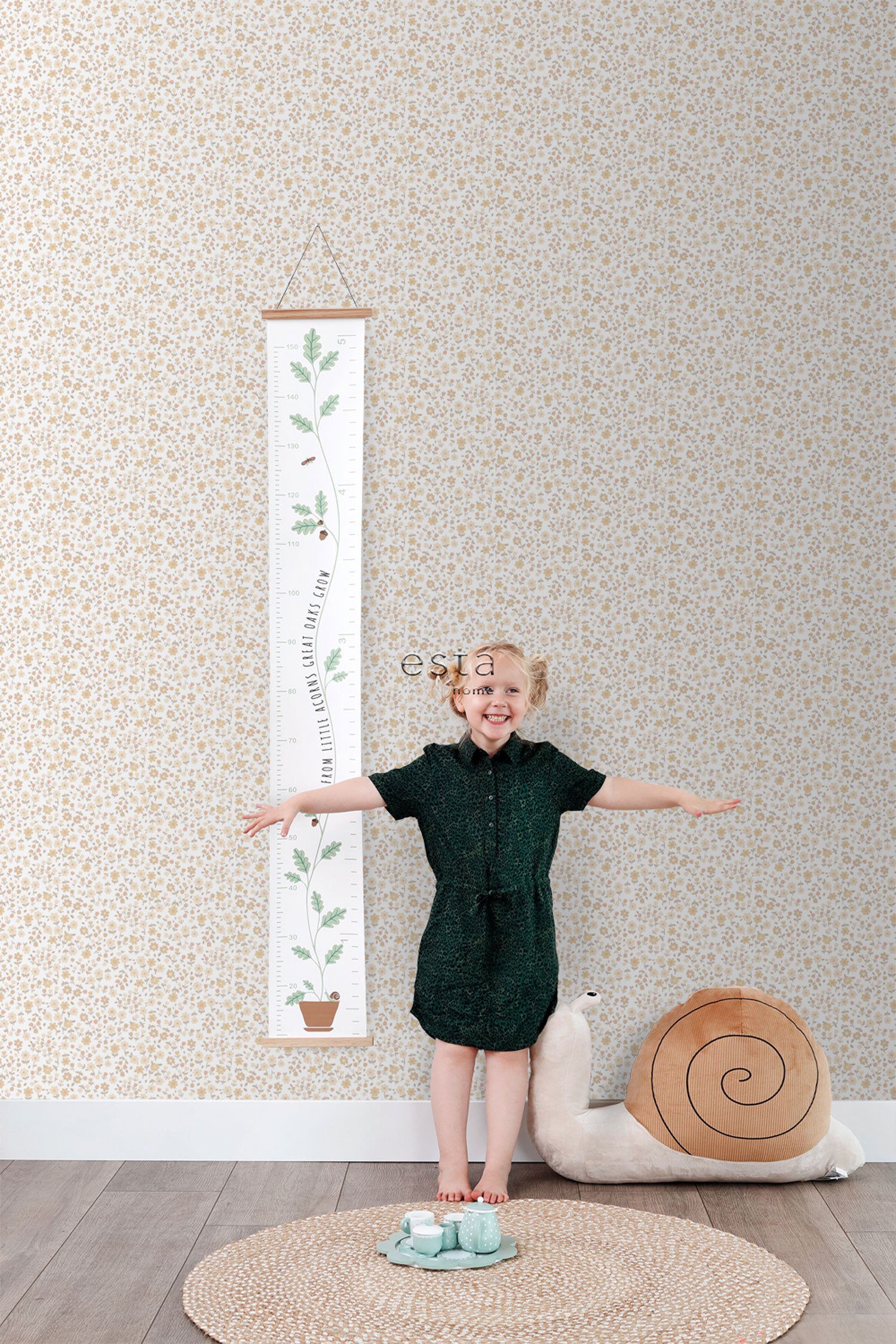Children's floral wallpaper, 139578, To the Moon and Back, Esta Home