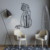 Wall Decals Geometric Cat