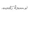 Load image into Gallery viewer, Quote Wall Decal Sweet Dreams