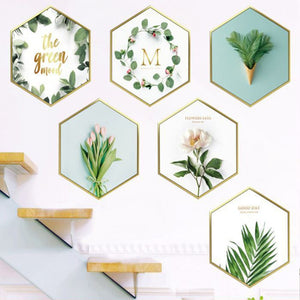 Wall Decals Flower Leaves and Flowers