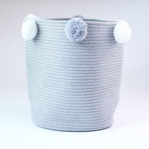 Wool ball laundry Hamper basket